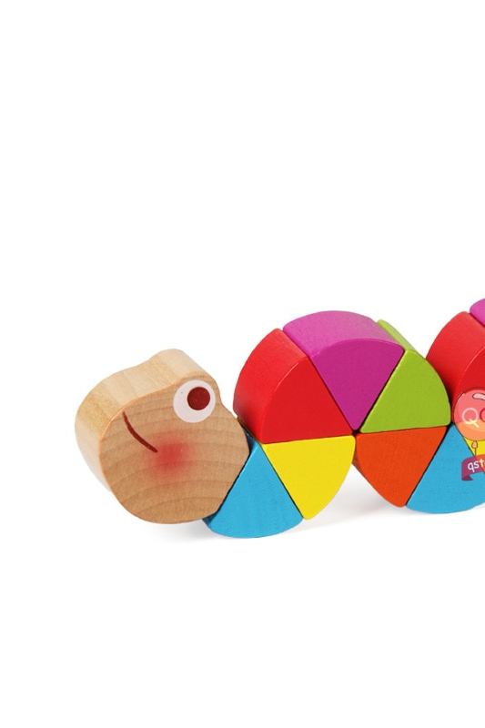 Wooden Worm Educational Baby Toys